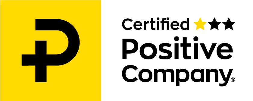 positive company logo 1 étoile rse certification label